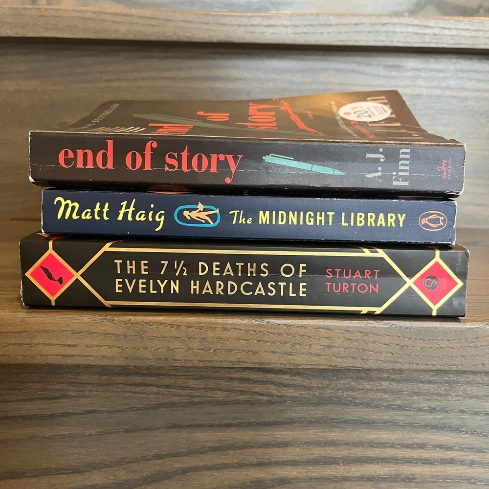 Set of Three Fiction Books